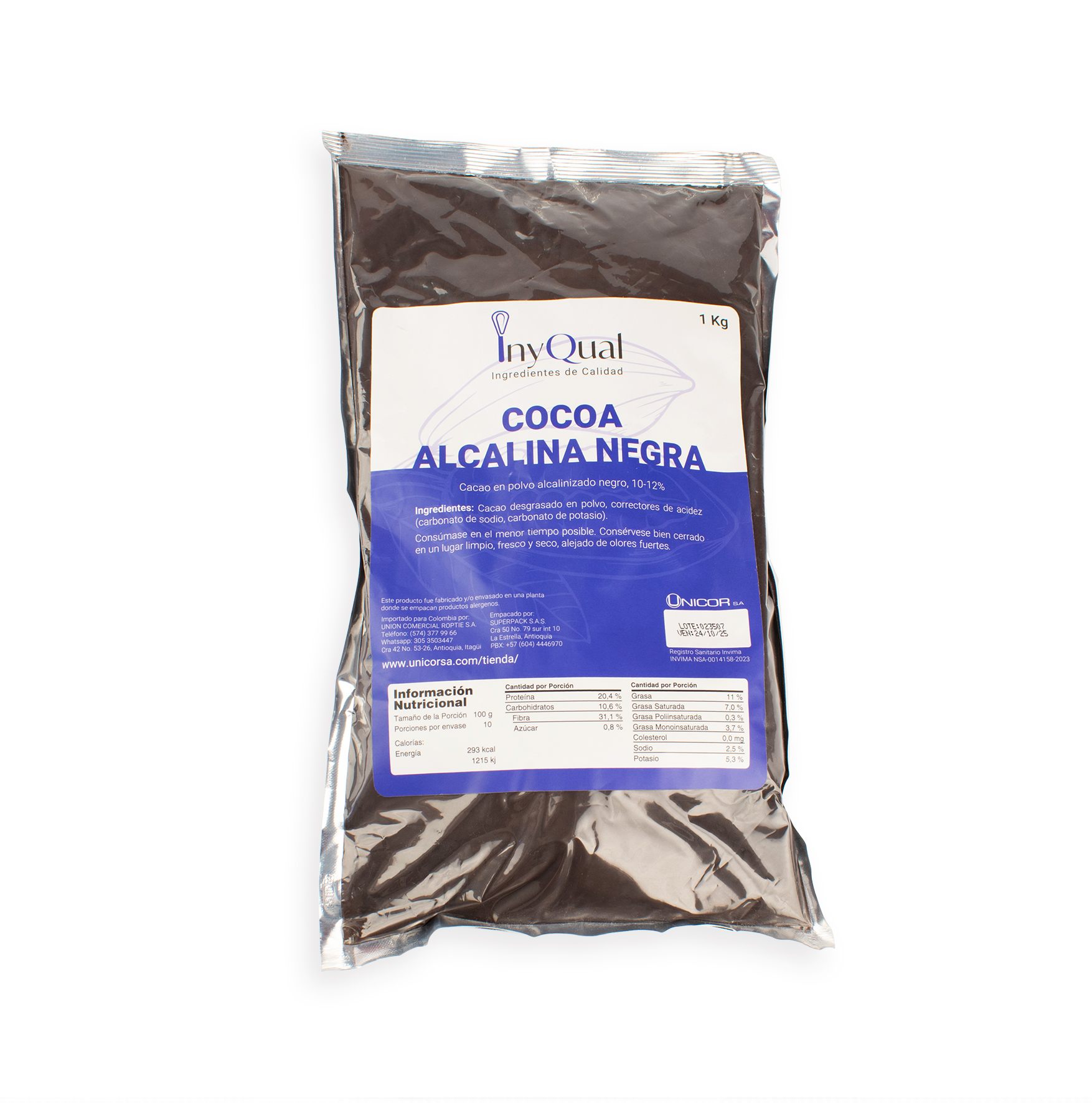 COCOA EN POLVO ALCALINA NEGRA PV7