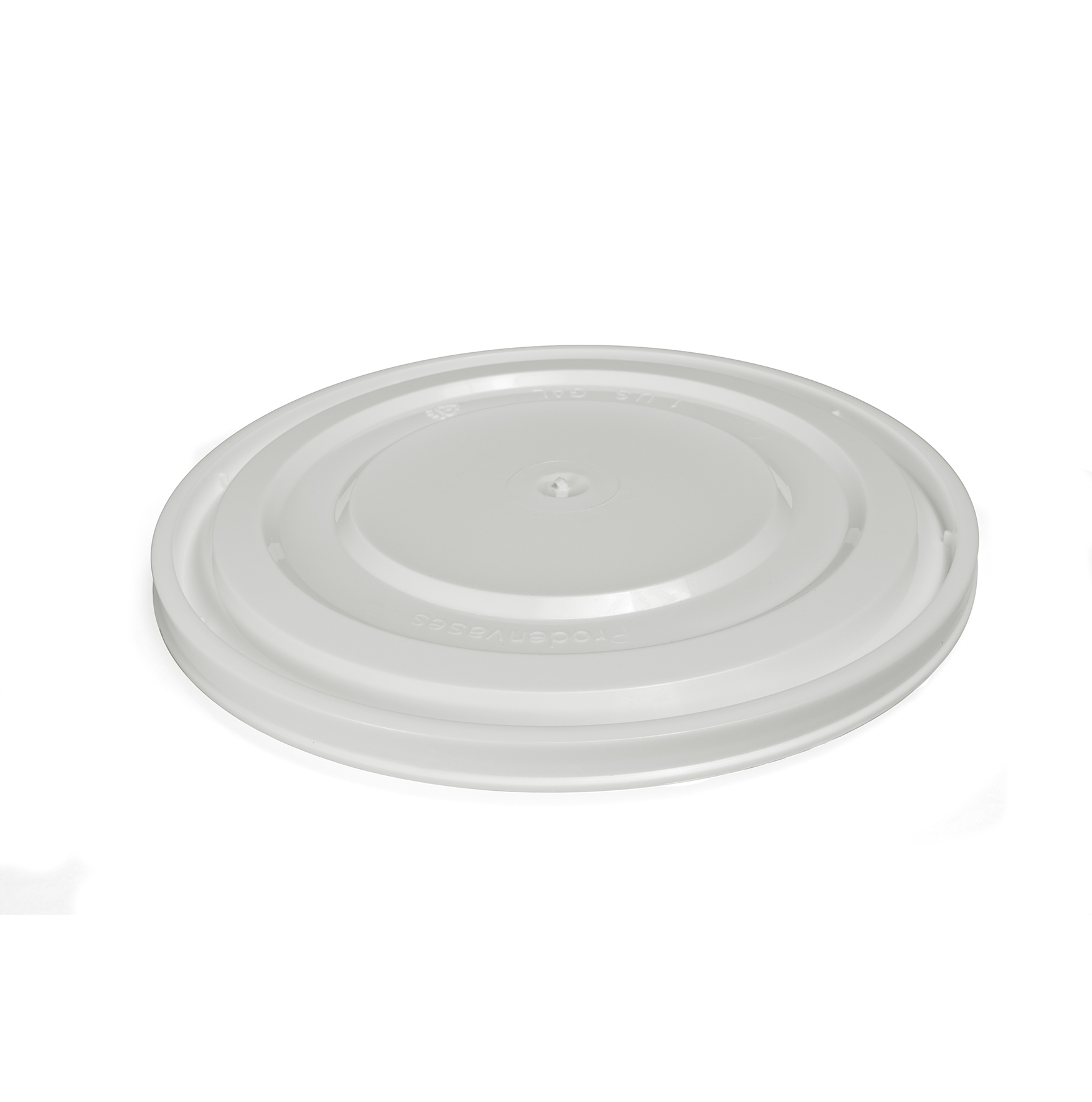 TAPA PLASTICA 1 gal N2 HDPE BLANCA